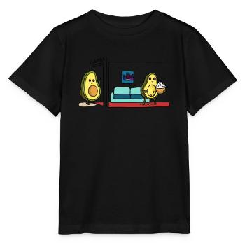 Avocado Kino - Stanley/Stella Kinder T-Shirt MINI CREATOR  - Schwarz - Vorne - Mikhail (115cm)