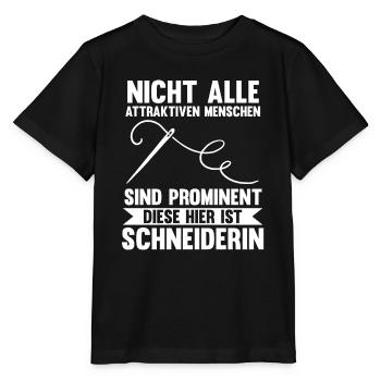 Näher Schneiderin - Stanley/Stella Kinder T-Shirt MINI CREATOR  - Schwarz - Vorne - Mikhail (115cm)