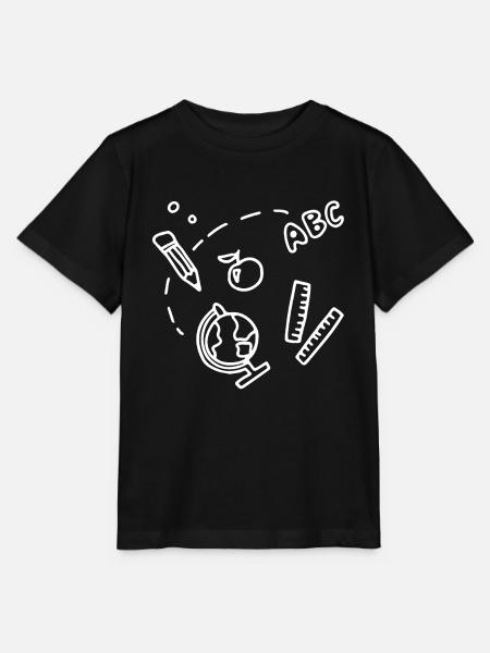 Einschulung - für Abc-Schützen - Stanley/Stella Kinder T-Shirt MINI CREATOR - Schwarz