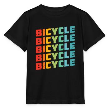 Racer - Stanley/Stella MINI CREATOR Kids’ T-Shirt - black - Front - Mikhail (115cm)