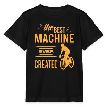 Vélo de route Cyclisme de route Vélo de route Vélo - T-shirt bio MINI CREATOR Stanley/Stella Enfant - noir - Devant - Mikhail (115cm)