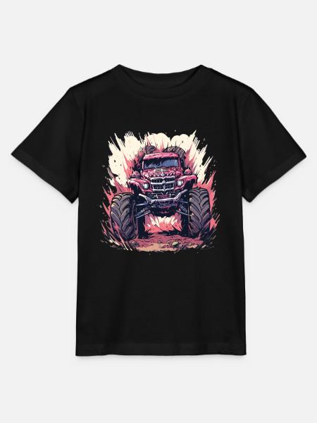 Monstertruck - Stanley/Stella Kinder T-Shirt MINI CREATOR - Schwarz