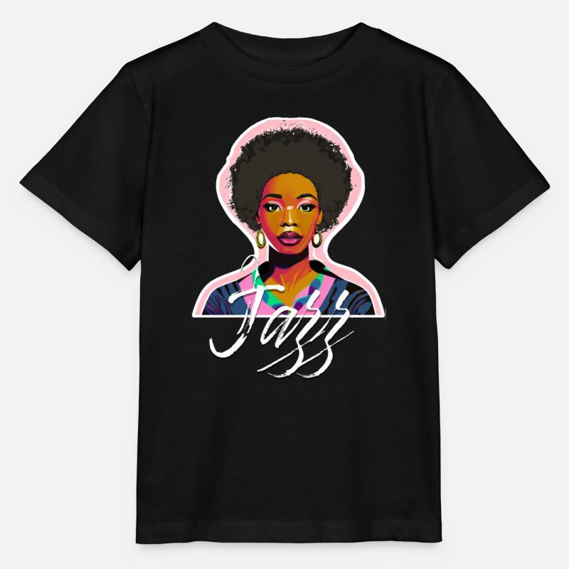 Jazz - T-shirt bio MINI CREATOR Stanley/Stella Enfant - noir