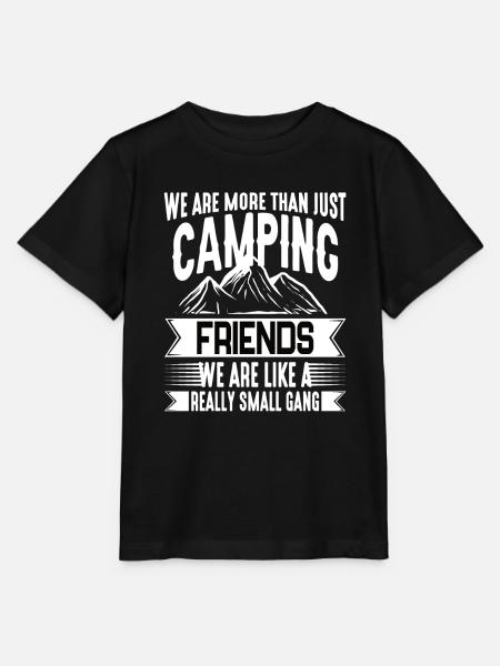 Campingurlaub - Stanley/Stella Kinder T-Shirt MINI CREATOR  - Schwarz