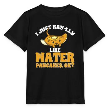 Raies pastenagues, raies manta, raies océaniques, raies - T-shirt bio MINI CREATOR Stanley/Stella Enfant - noir - Devant - Mikhail (115cm)