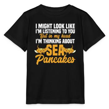 Raies pastenagues, raies manta, raies océaniques, raies - T-shirt bio MINI CREATOR Stanley/Stella Enfant - noir - Devant - Mikhail (115cm)