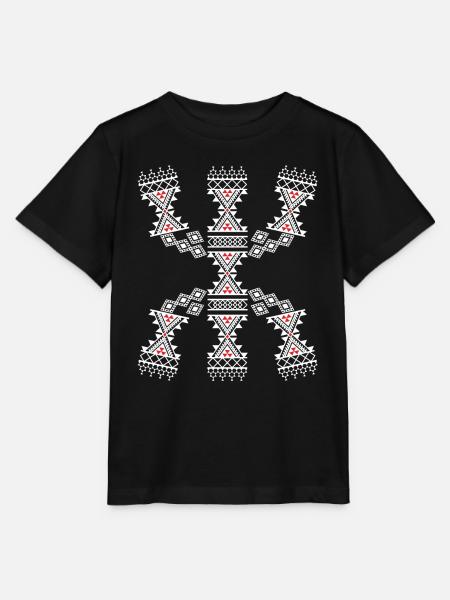 MOTIVE DER AMAZIGH-KABYLISCHEN TEPPICHE - Stanley/Stella Kinder T-Shirt MINI CREATOR - Schwarz