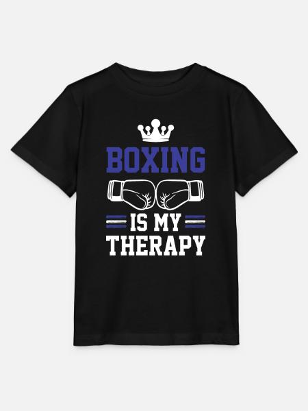 boxing therapy - Stanley/Stella Kinder T-Shirt MINI CREATOR - Schwarz