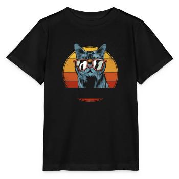 Génial depuis 1978, 45 ans, 45e anniversaire - T-shirt bio MINI CREATOR Stanley/Stella Enfant - noir - Devant - Mikhail (115cm)