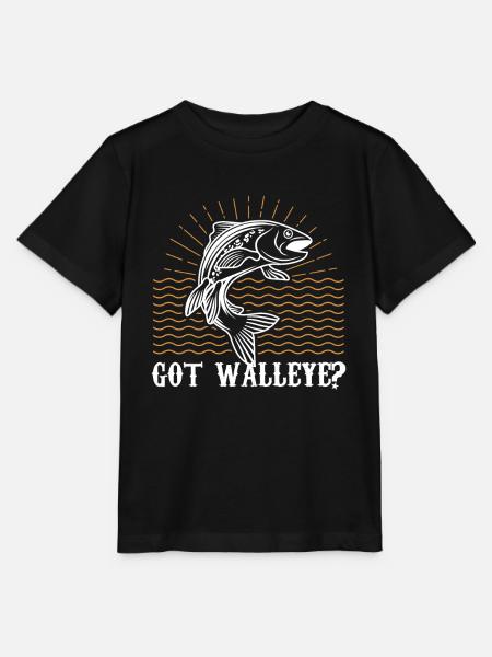 Got Walleye? Walleye Fishing - Stanley/Stella Kinder T-Shirt MINI CREATOR  - Schwarz