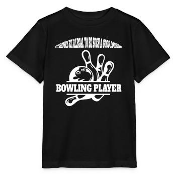 Bowler Skittles Club Bowling Skittles Bowling Club - T-shirt bio MINI CREATOR Stanley/Stella Enfant - noir - Devant - Mikhail (115cm)
