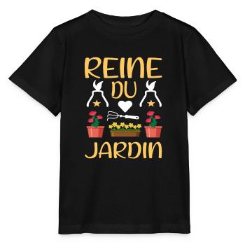Drôle Jardinière Humour Jardinage Cool jardinière - T-shirt bio MINI CREATOR Stanley/Stella Enfant - noir - Devant - Mikhail (115cm)