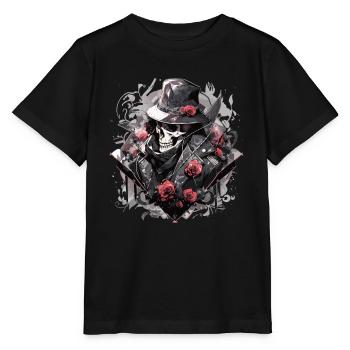 Skull Skull Skulls Skull Skeleton - Stanley/Stella MINI CREATOR Kids’ T-Shirt - black - Front - Mikhail (115cm)