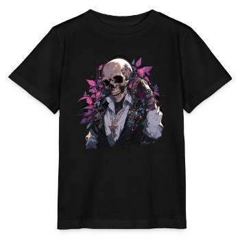 Skull Skull Skulls Skull Skeleton - Stanley/Stella MINI CREATOR Kids’ T-Shirt - black - Front - Mikhail (115cm)