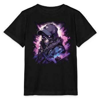 Skull Skull Skulls Skull Skeleton - Stanley/Stella MINI CREATOR Kids’ T-Shirt - black - Front - Mikhail (115cm)
