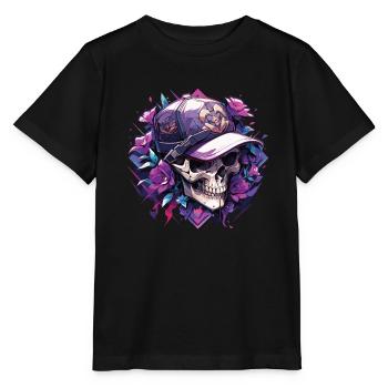 Skull Skull Skulls Skull Skeleton - Stanley/Stella MINI CREATOR Kids’ T-Shirt - black - Front - Mikhail (115cm)