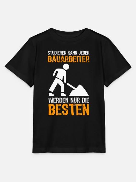 Bauarbeiter - Stanley/Stella Kinder T-Shirt MINI CREATOR - Schwarz