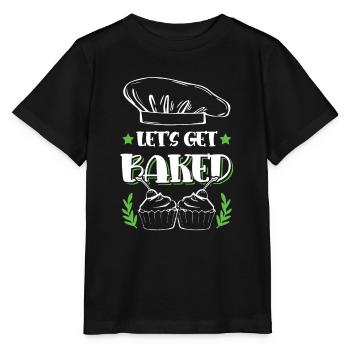 Laissez-vous cuire au four - T-shirt bio MINI CREATOR Stanley/Stella Enfant - noir - Devant - Mikhail (115cm)