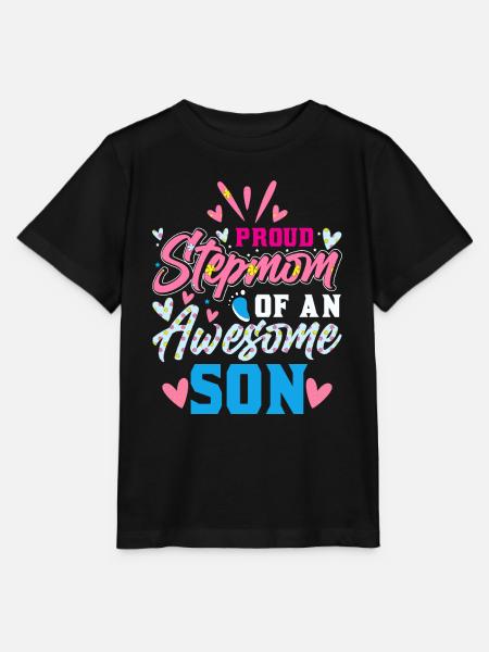 Stiefmutter - Stanley/Stella Kinder T-Shirt MINI CREATOR  - Schwarz