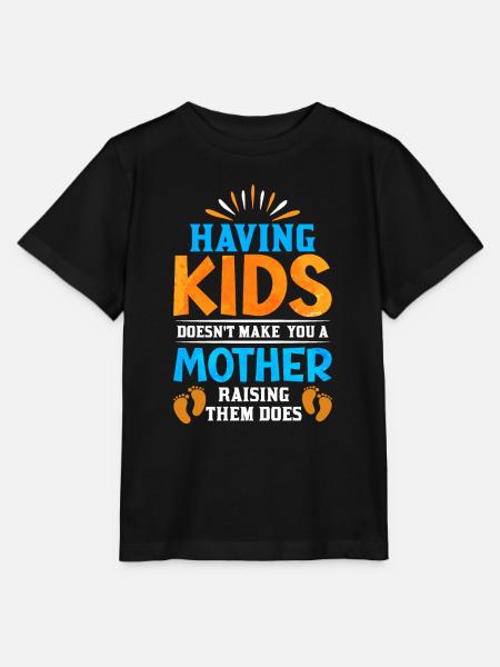 Stiefmutter - Stanley/Stella Kinder T-Shirt MINI CREATOR - Schwarz