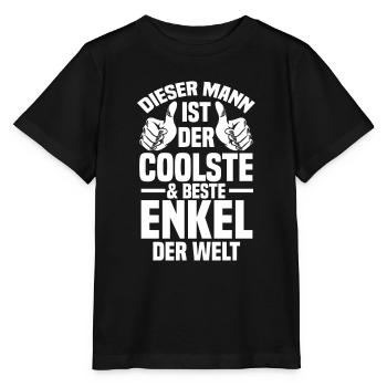 Enkel - Stanley/Stella Kinder T-Shirt MINI CREATOR  - Schwarz - Vorne - Mikhail (115cm)