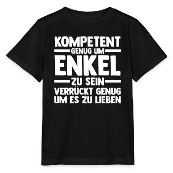 Enkel - Stanley/Stella Kinder T-Shirt MINI CREATOR  - Schwarz - Vorne - Mikhail (115cm)