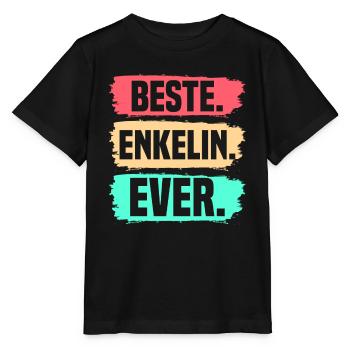 Enkelin - Stanley/Stella Kinder T-Shirt MINI CREATOR  - Schwarz - Vorne - Mikhail (115cm)