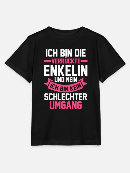 Enkelin - Stanley/Stella Kinder T-Shirt MINI CREATOR - Schwarz