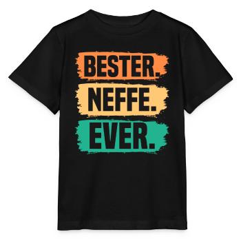 Neffe - Stanley/Stella Kinder T-Shirt MINI CREATOR  - Schwarz - Vorne - Mikhail (115cm)