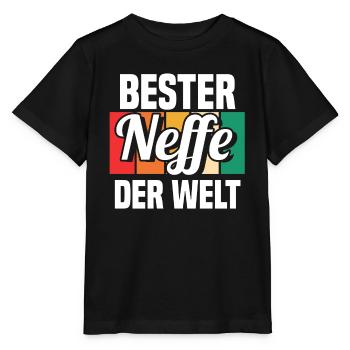 Neffe - Stanley/Stella Kinder T-Shirt MINI CREATOR  - Schwarz - Vorne - Mikhail (115cm)