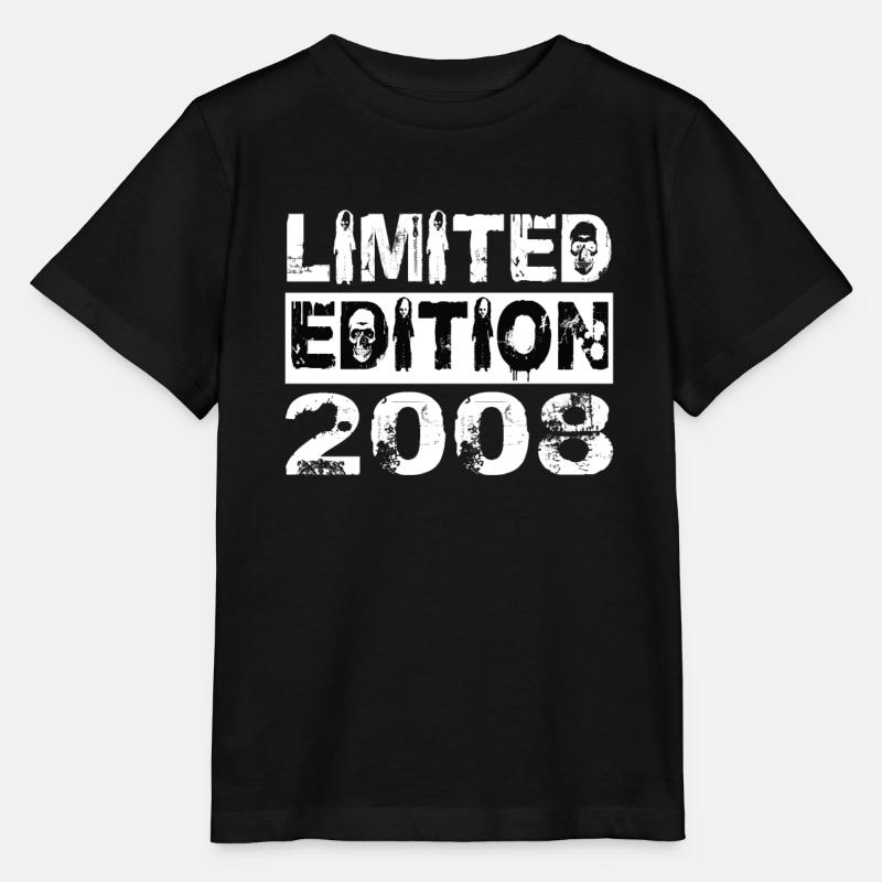 Édition Limitée 2008 Anniversaire 2008 Anniversaire - T-shirt bio MINI CREATOR Stanley/Stella Enfant - noir