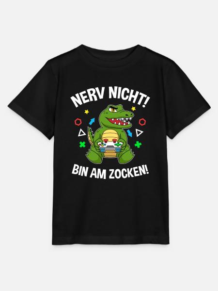 Controller Videospiel Zocker Gamer Computerspiel - Stanley/Stella Kinder T-Shirt MINI CREATOR - Schwarz