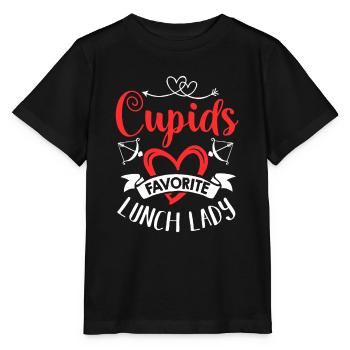 Valentinstag Zitate Romantisches Mittagessen Dame - Stanley/Stella Kinder T-Shirt MINI CREATOR  - Schwarz - Vorne - Mikhail (115cm)
