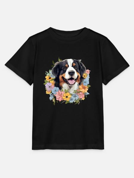 Bernese Mountain Dog - Stanley/Stella Kinder T-Shirt MINI CREATOR - Schwarz