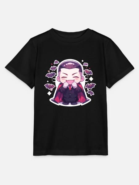 Vampir - Stanley/Stella Kinder T-Shirt MINI CREATOR  - Schwarz