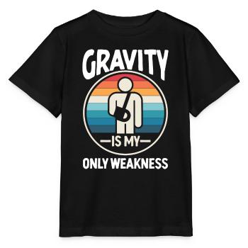 Extremsport lustiges Geschenk Extremsportler - Stanley/Stella Kinder T-Shirt MINI CREATOR  - Schwarz - Vorne - Mikhail (115cm)