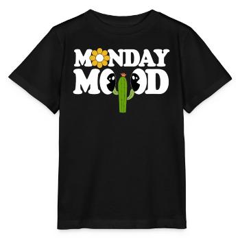 Monday Mood - Stanley/Stella MINI CREATOR Kids’ T-Shirt - black - Front - Mikhail (115cm)