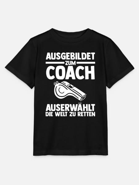 Mannschaft Trainer Und Coach - Stanley/Stella Kinder T-Shirt MINI CREATOR - Schwarz