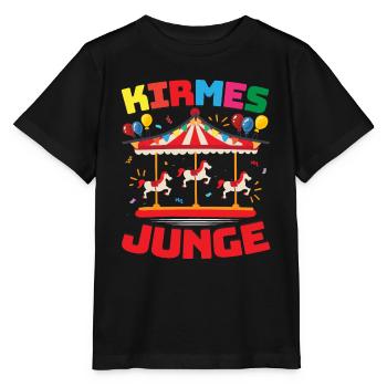 Kirmes Junge - Stanley/Stella Kinder T-Shirt MINI CREATOR  - Schwarz - Vorne - Mikhail (115cm)