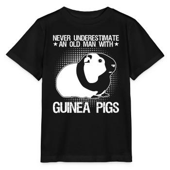 Guinea Pig Guinea Pigs - Stanley/Stella MINI CREATOR Kids’ T-Shirt - black - Front - Mikhail (115cm)