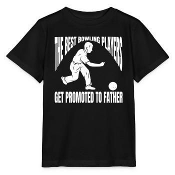 Bowling Skittles Bowler Bowling Club Bowling Club - T-shirt bio MINI CREATOR Stanley/Stella Enfant - noir - Devant - Mikhail (115cm)