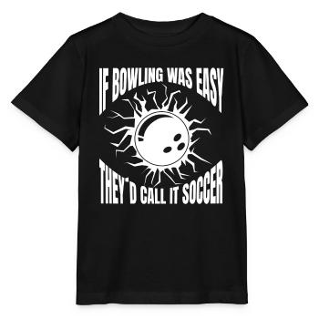 Bowling Skittles Bowling Club Bowling Club Bowler - T-shirt bio MINI CREATOR Stanley/Stella Enfant - noir - Devant - Mikhail (115cm)