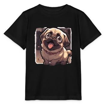 Carlin Carlin Chien Pug Cadeaux Carlin Amoureux du Carlin - T-shirt bio MINI CREATOR Stanley/Stella Enfant - noir - Devant - Mikhail (115cm)