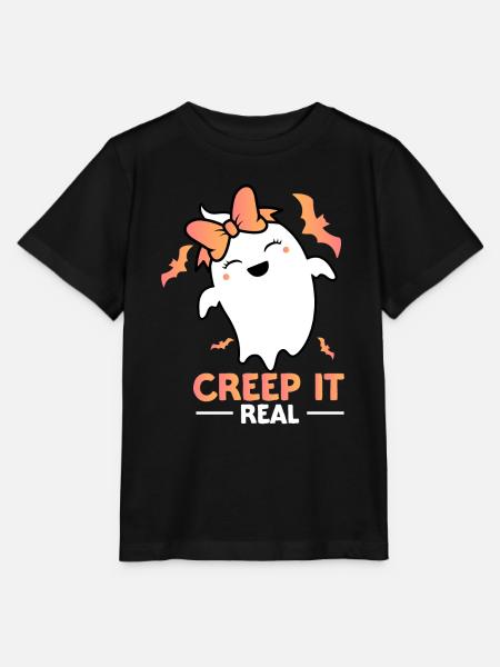 Halloween Kostüm Halloweenparty - Stanley/Stella Kinder T-Shirt MINI CREATOR - Schwarz