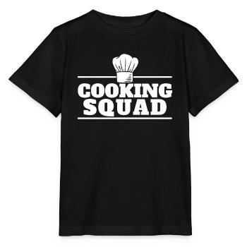 Cooking Squad Team Küchenfreunde Kulinarischer - Stanley/Stella Kinder T-Shirt MINI CREATOR  - Schwarz - Vorne - Mikhail (115cm)