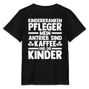 Pfleger Pflegekraft Kinderkrankenpfleger - Stanley/Stella Kinder T-Shirt MINI CREATOR  - Schwarz - Vorne - Mikhail (115cm)