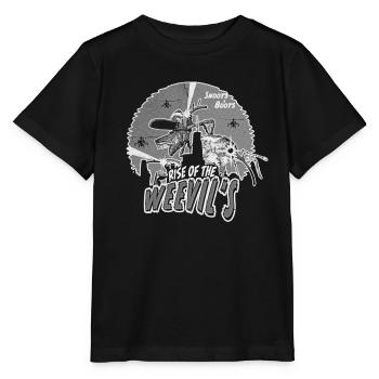 Weevil Invasion Monster Insect Attack - Stanley/Stella MINI CREATOR Kids’ T-Shirt - black - Front - Mikhail (115cm)