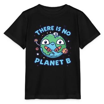 Environnement Terre Planète Terre Protection de l’environnement - T-shirt bio MINI CREATOR Stanley/Stella Enfant - noir - Devant - Mikhail (115cm)