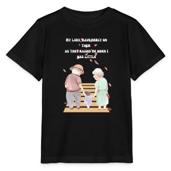 Grandparents Day T-Shirt - Stanley/Stella Kinder T-Shirt MINI CREATOR  - Schwarz - Vorne - Mikhail (115cm)