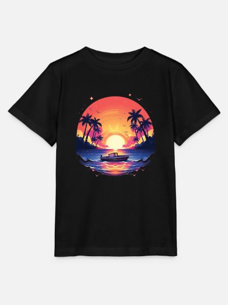 Boot - Stanley/Stella Kinder T-Shirt MINI CREATOR - Schwarz